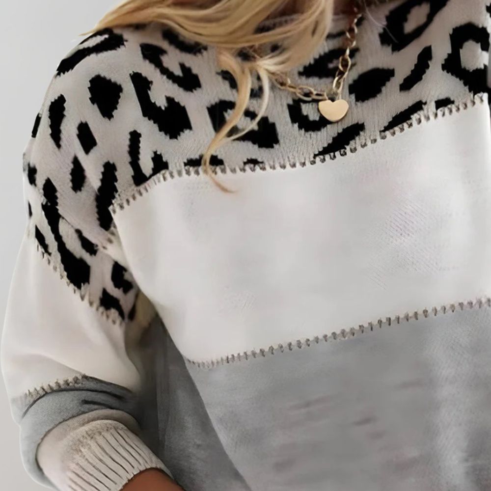 Andrea™ | Jersey Premium de Leopardo Elegante