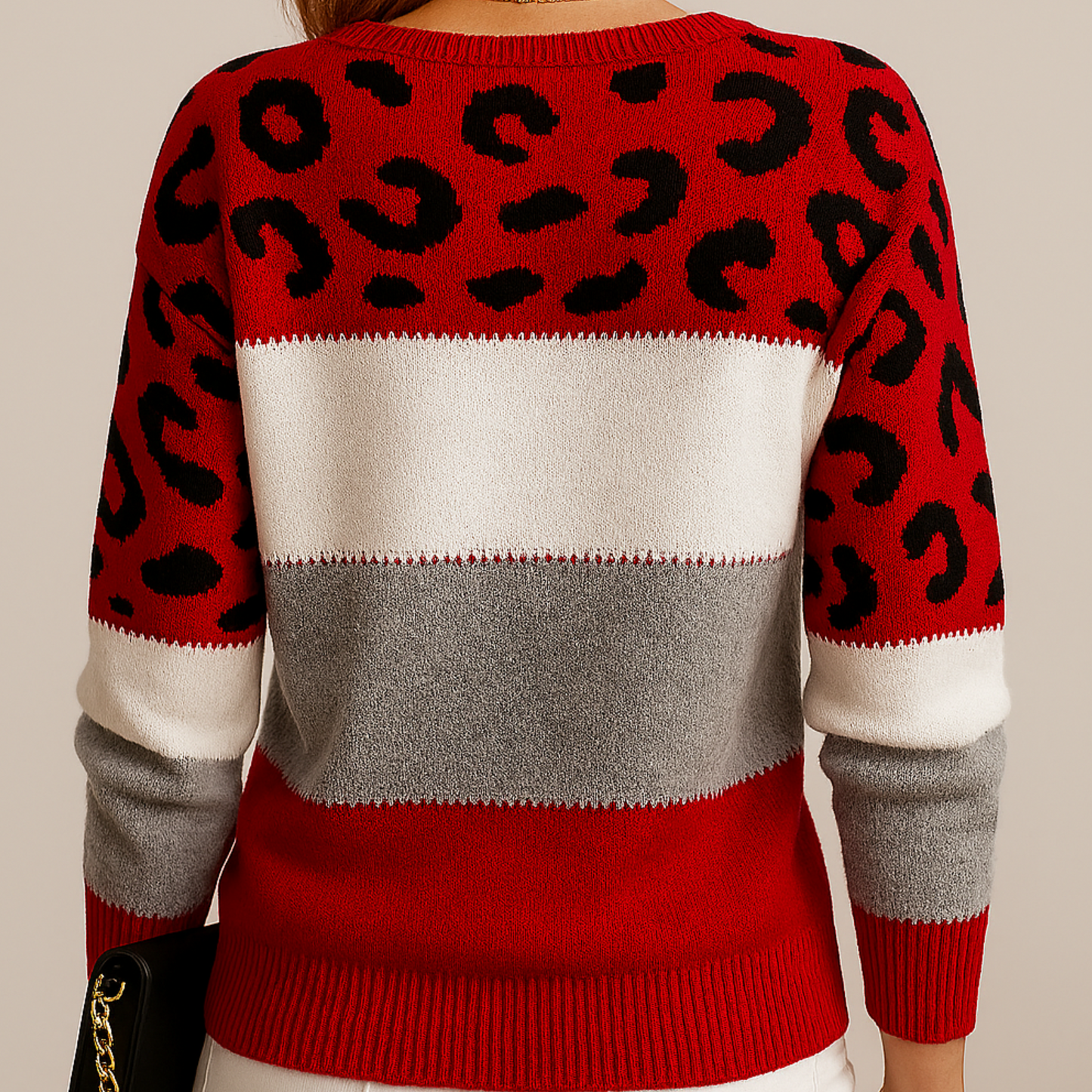 Andrea™ | Jersey Premium de Leopardo Elegante
