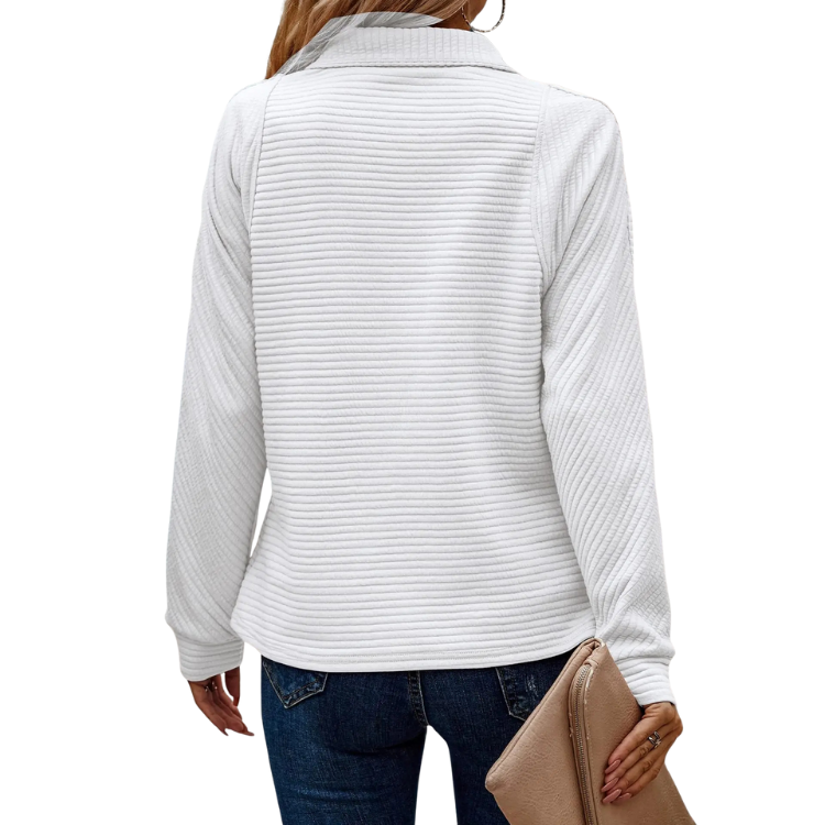 Lorena™ | Jersey de Lujo con Escote en V