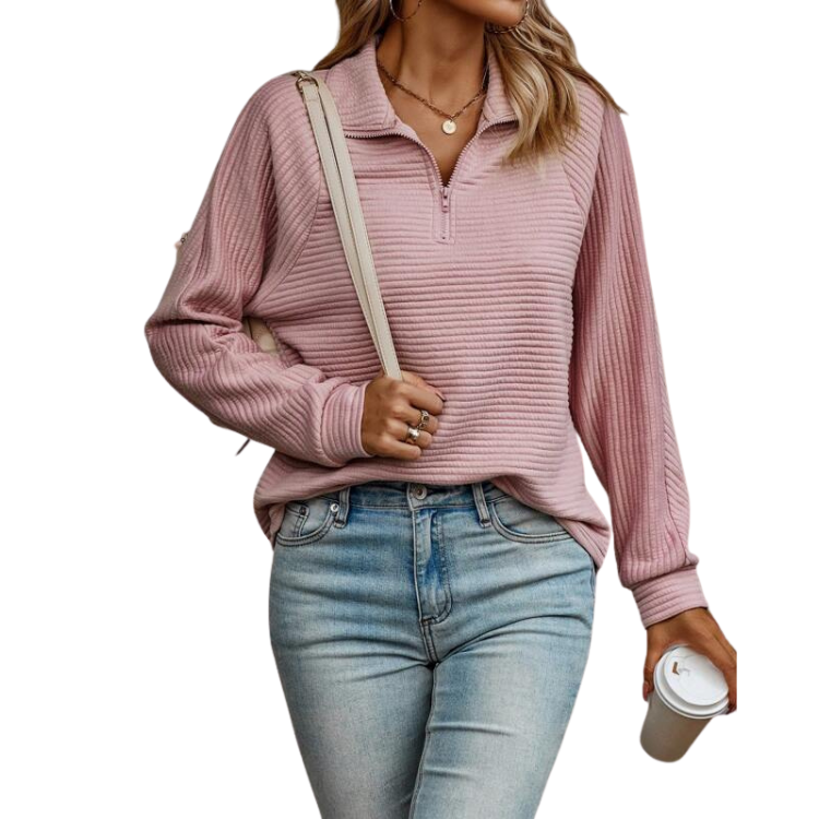 Lorena™ | Jersey de Lujo con Escote en V