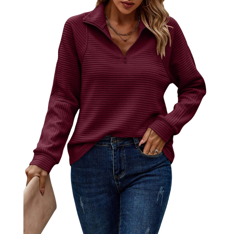 Lorena™ | Jersey de Lujo con Escote en V