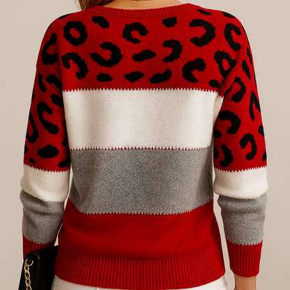 Andrea™ | Jersey Premium de Leopardo Elegante
