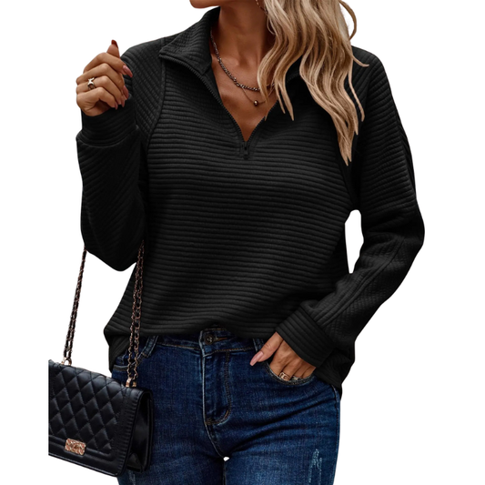 Lorena™ | Jersey de Lujo con Escote en V