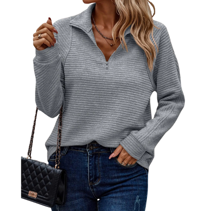 Lorena™ | Jersey de Lujo con Escote en V